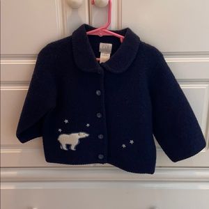 Vintage Baby Gap Boiled Wool Jacket 12-24 months